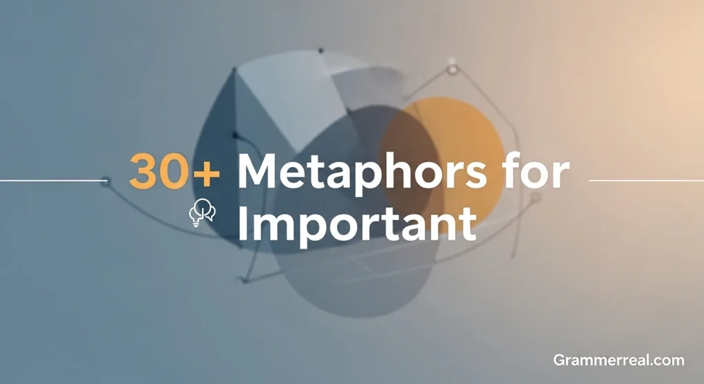 Metaphors for Important