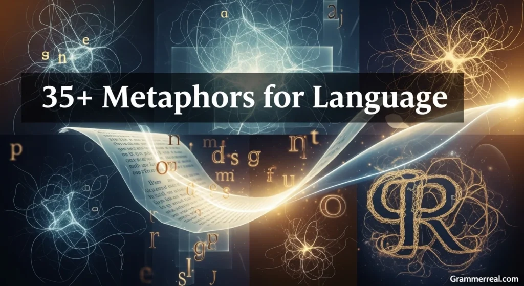 Metaphors for Language
