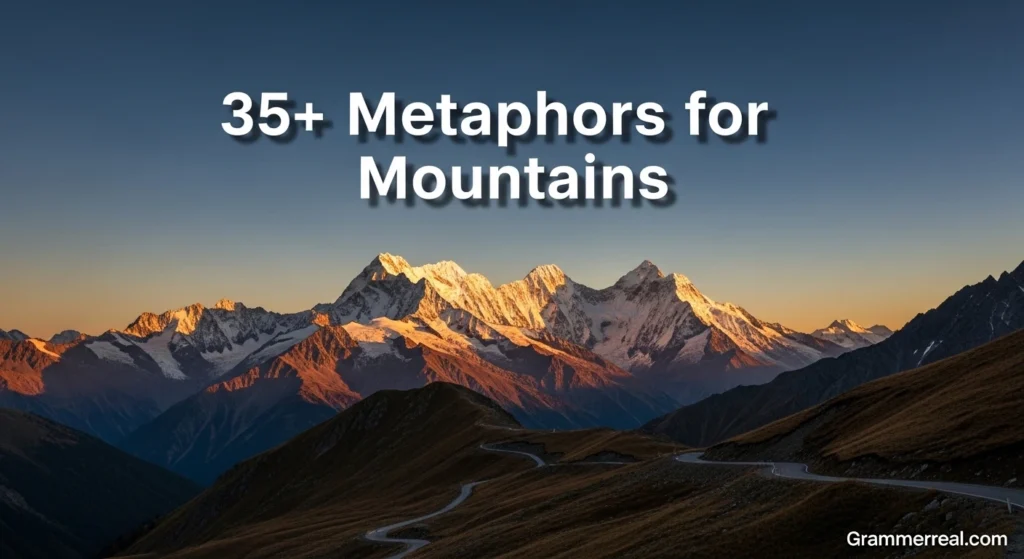 Metaphors for Mountains
