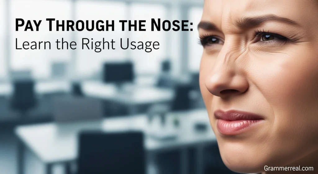 Pay Through the Nose: Learn the Right Usage