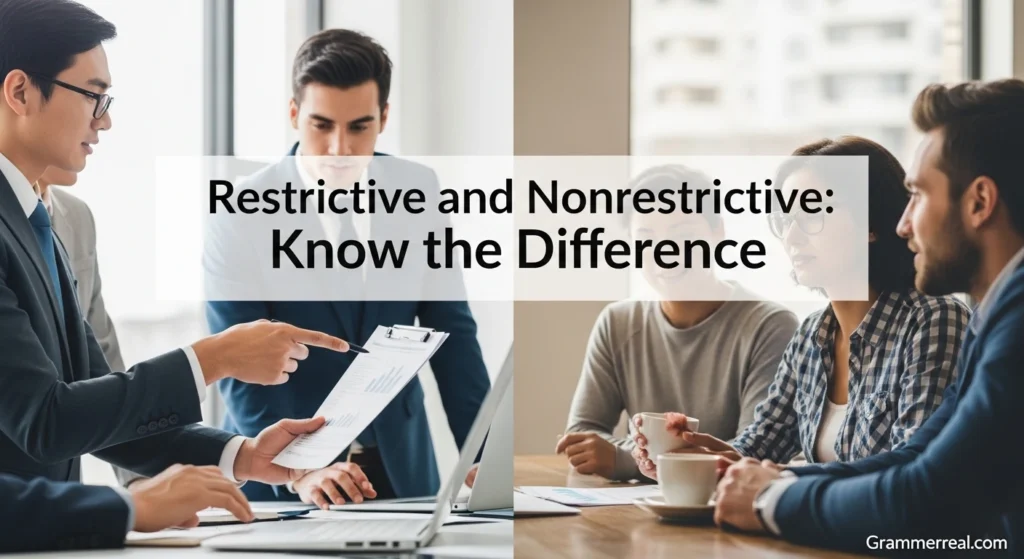 Restrictive and Nonrestrictive Clauses: Know the Difference