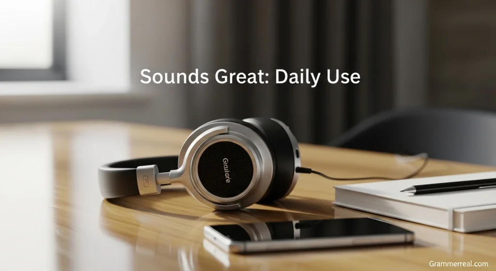 Sounds Great: Daily Use