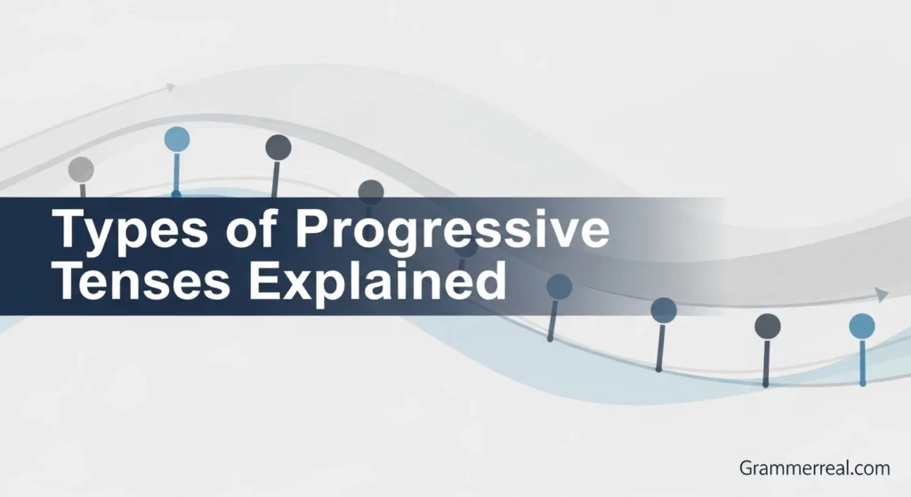 Types of Progressive Tenses Explained