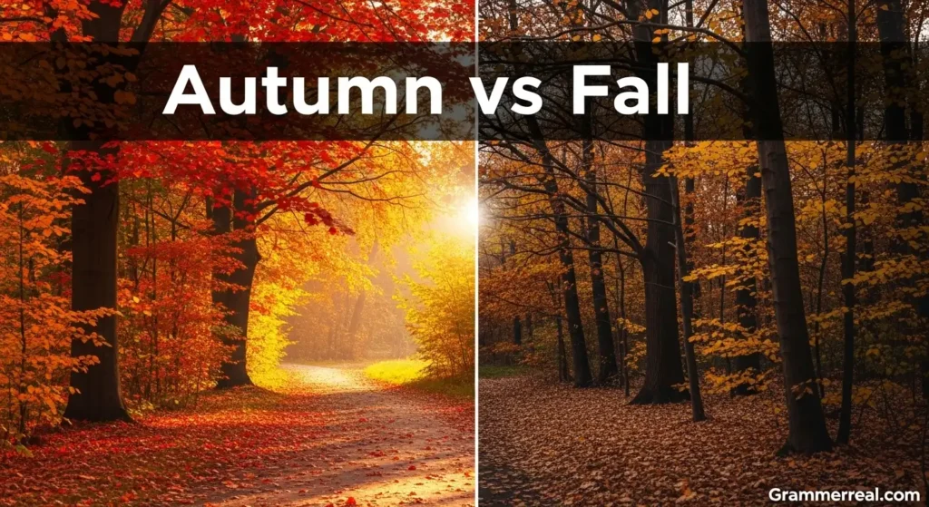 Autumn vs Fall