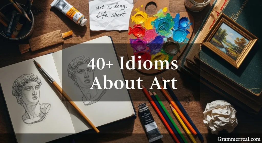Idioms About Art