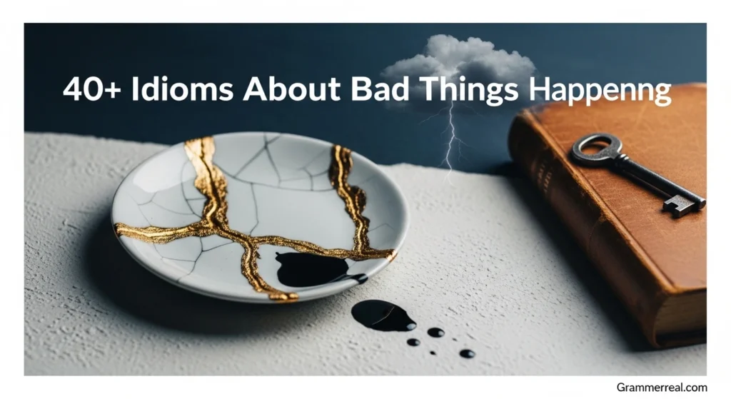 Idioms About Bad Things Happening