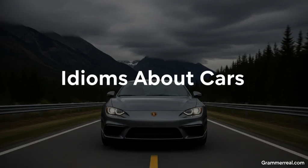 Idioms About Cars