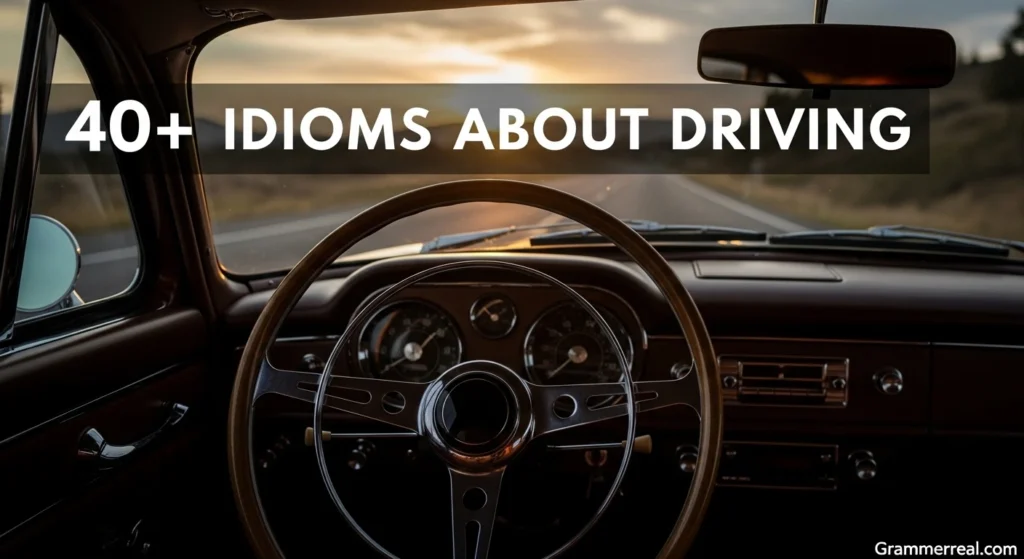 Idioms About Driving