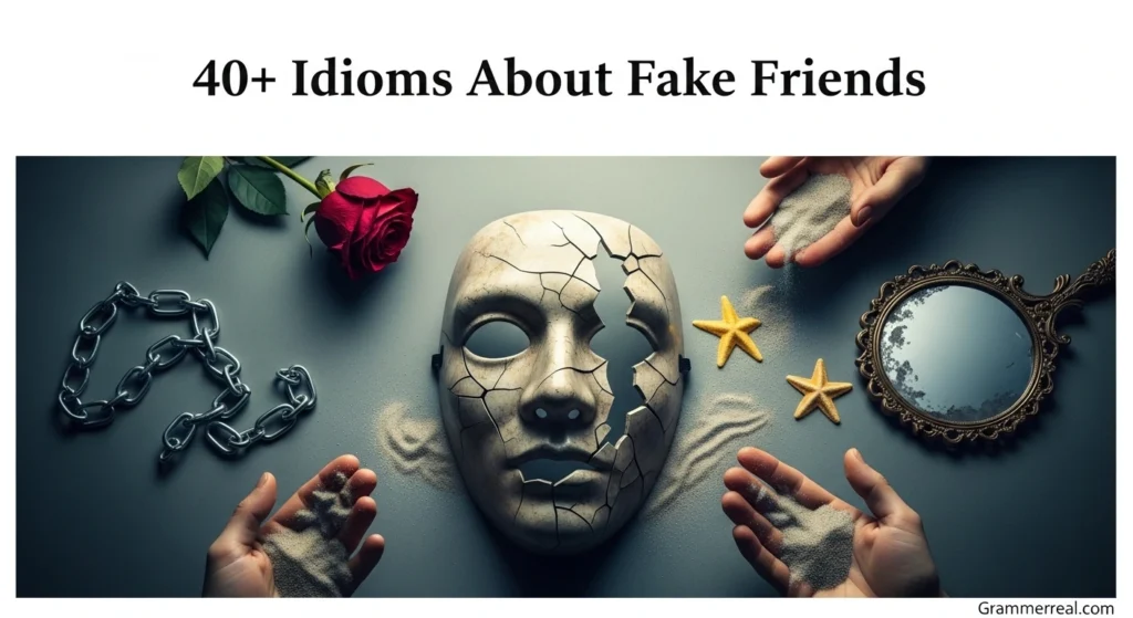 Idioms About Fake Friends