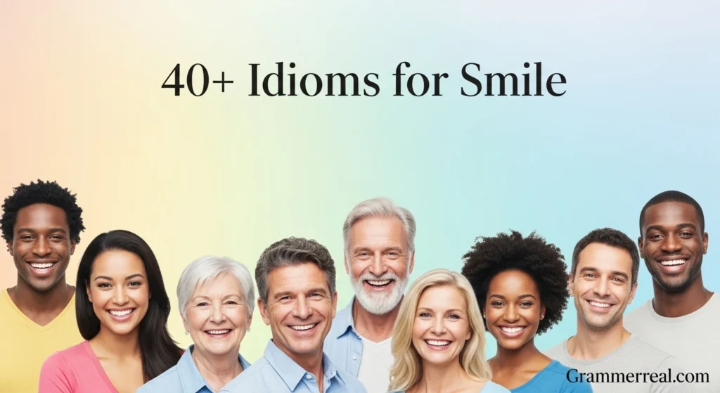 Idioms for Smile